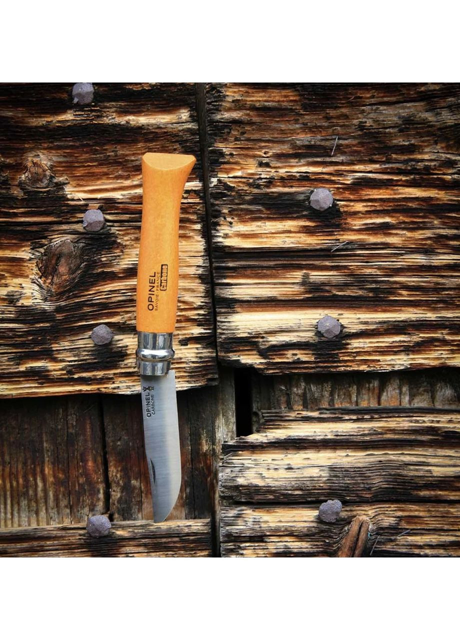 Нож кухонный Carbon Steel No.10 (113100) Углеродистая сталь Opinel (366289327)