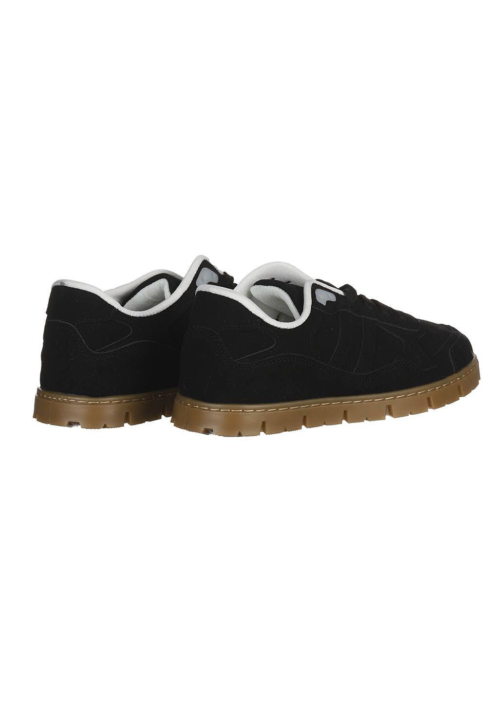 Кросівки зі штучної замші для жінок No Brand чорні демісезони (326798259)