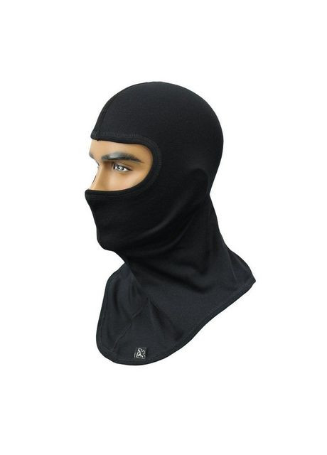 ThermoX балаклава однотонный черный спортивный полиэстер производство - Украина