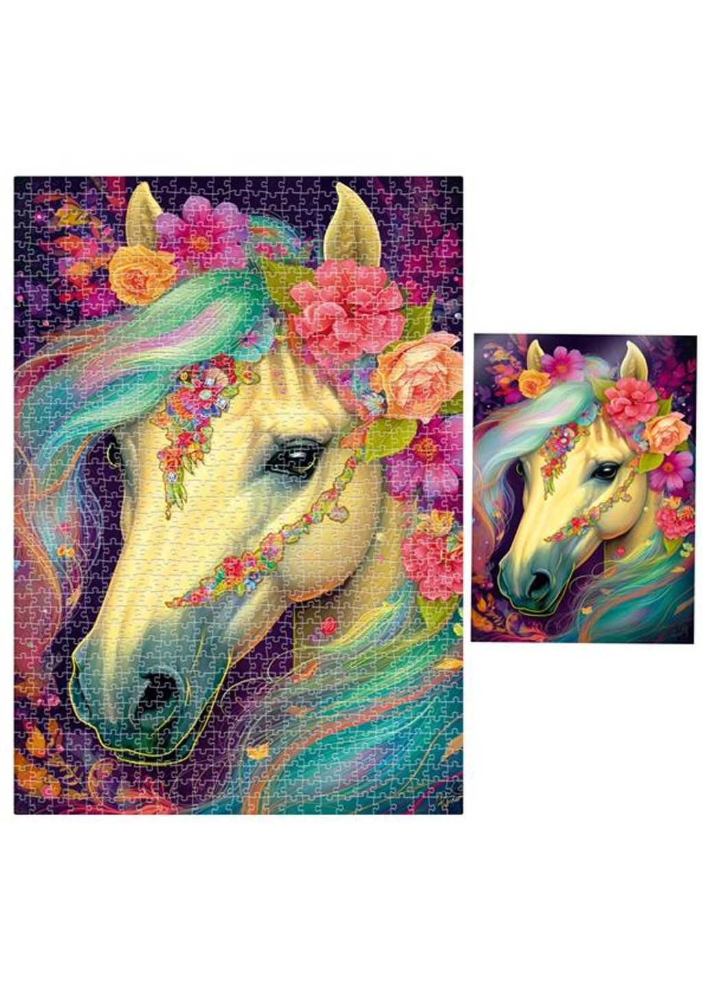 Пазл Перлина квітів 1000 ел. (DT1000-12) De.tail (331296686)