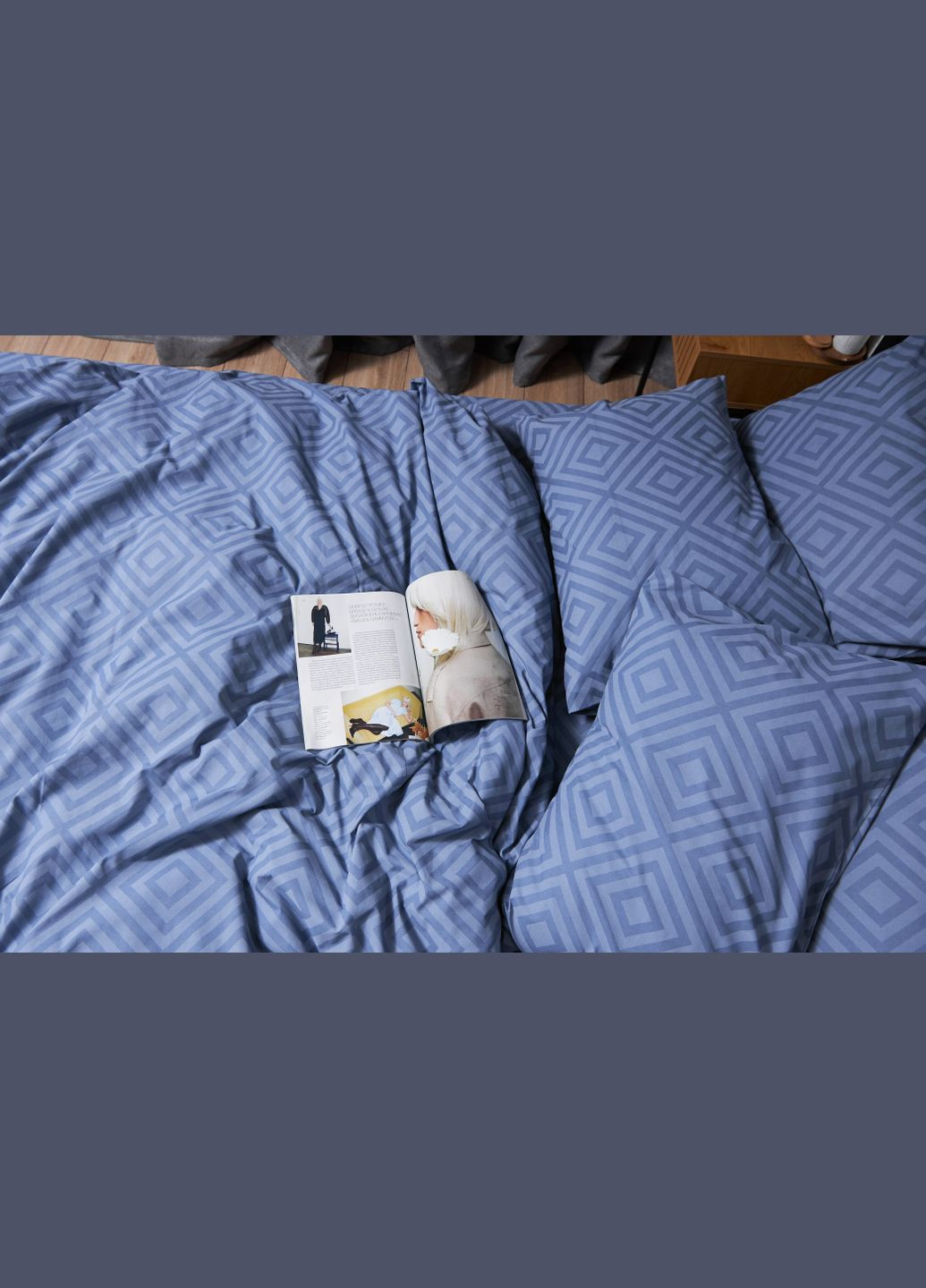 Комплект постельного белья Бязь Gold Люкс «» семейный 160х220х2 наволочки 4х70х70 (MS-820004654) Moon&Star Crystal (293148270)