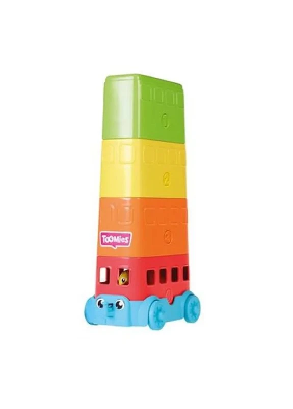 Розвиваюча іграшка пірамідка Автобус (E73220) Toomies (396962749)