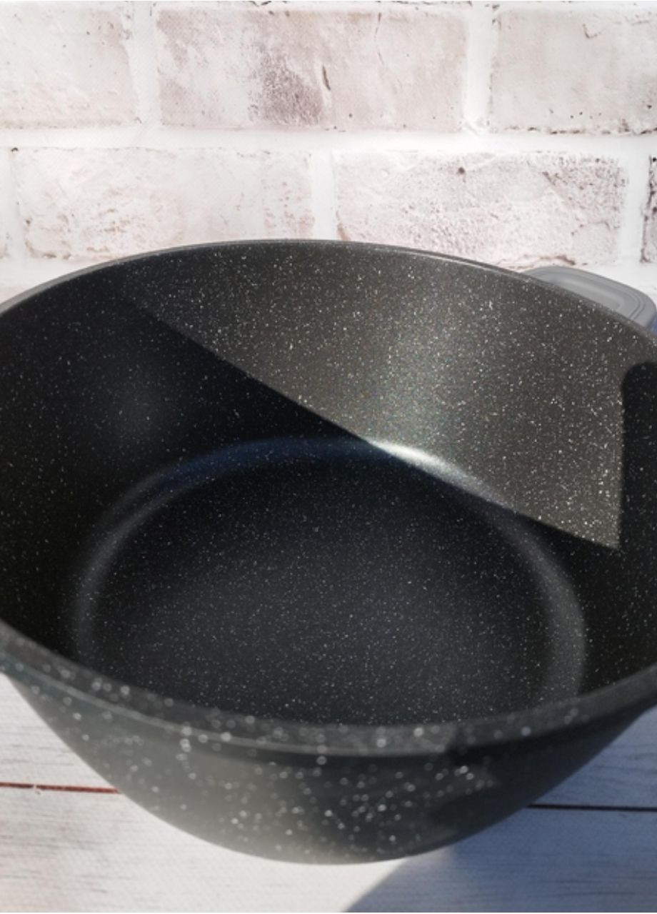 Кастрюля-котел с крышкой Symphony с мраморным покрытием 20 см 2.3 л Santaremo (359401952)