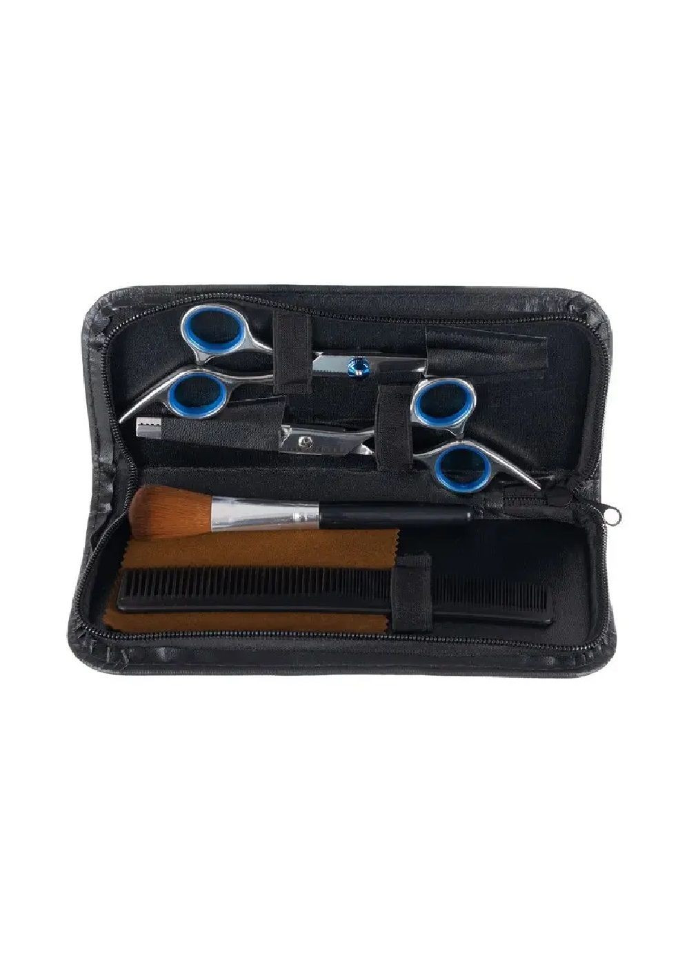 Большой комплект набор для парикмахера для стрижки 7 элементов с аксессуарами в кейсе чехле (476415-Prob) Unbranded (280950692)
