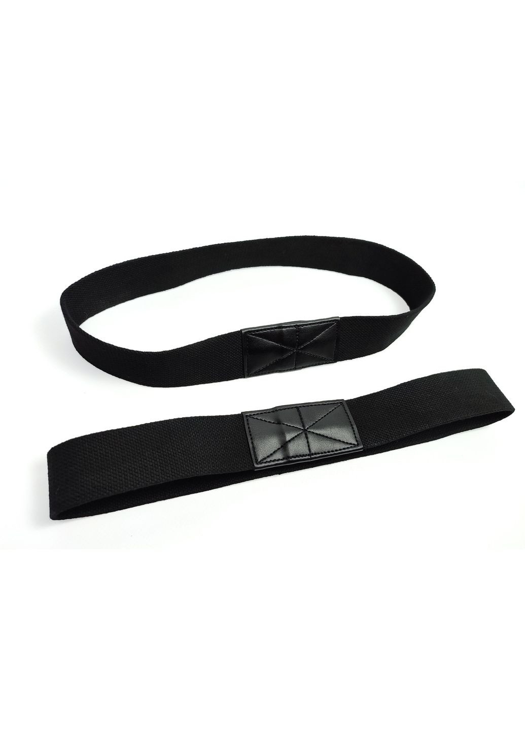 Лямки атлетичні для турніка та поперечини чорні EasyFit (362497722)