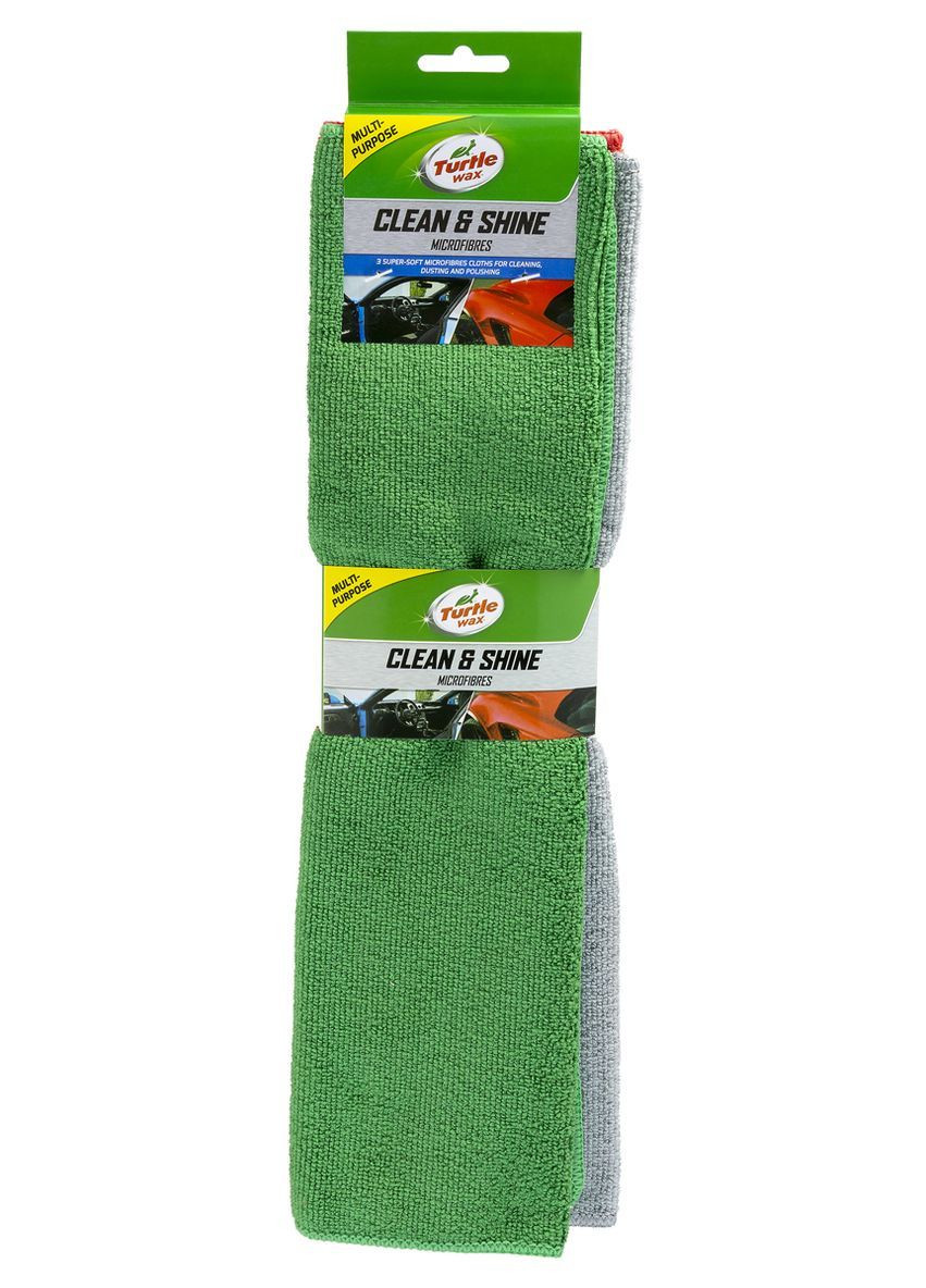 Набір мікрофібрових рушників (3шт) Turtle Wax (362695217)