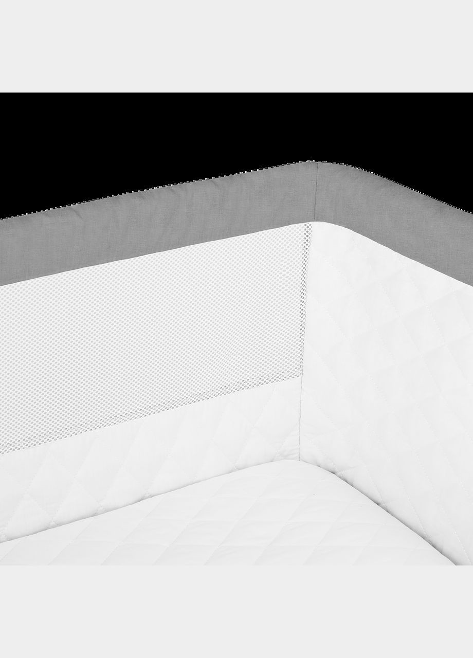 Кроватка приставная Theo Concrete, серый Lionelo LO-THEO CONCRETE (336329595)