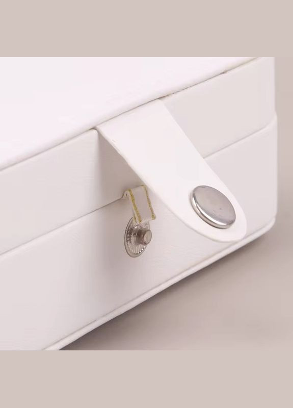 Скринька для прикрас Органайзер для ювелірних виробів Молочний No Brand (331769642)