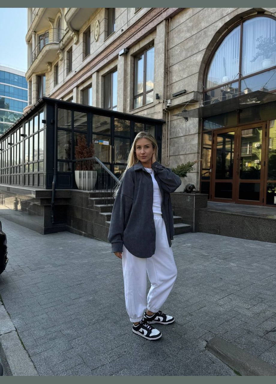 Універсальна жіноча сорочка оверсайз InFashion Сорочка (305197766)