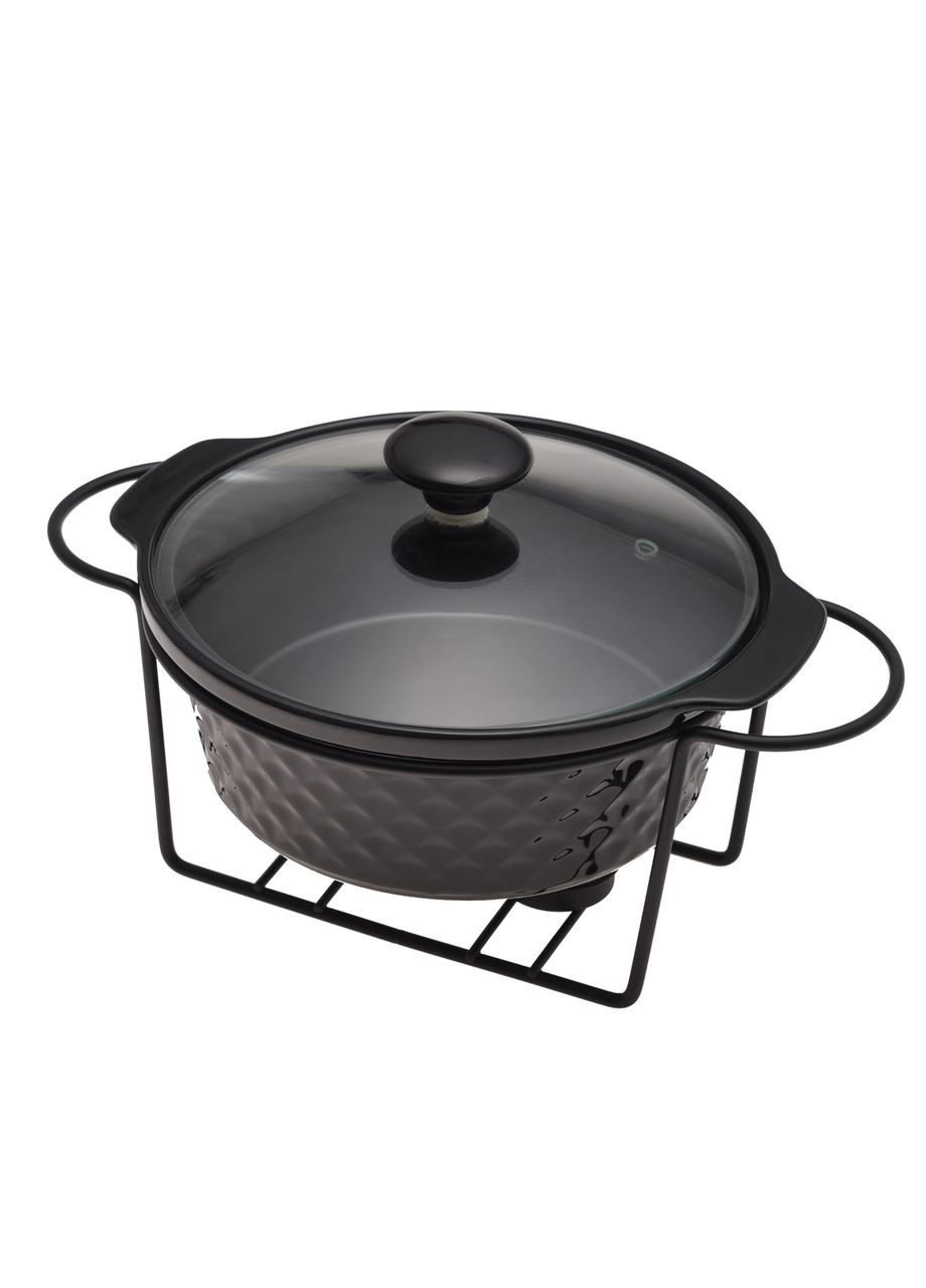 Мармит круглый с подставкой 1,5 л KM 6425 Kamille (306553045)