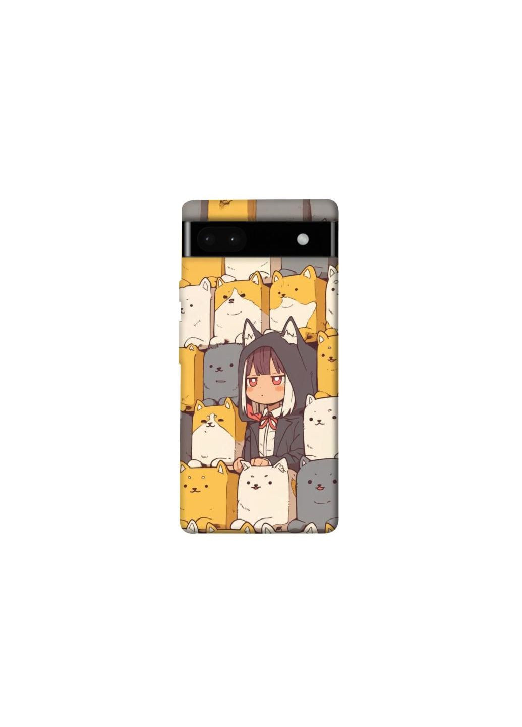 Чохол на Google Pixel 6a Like a cat Frontalka (352211464)