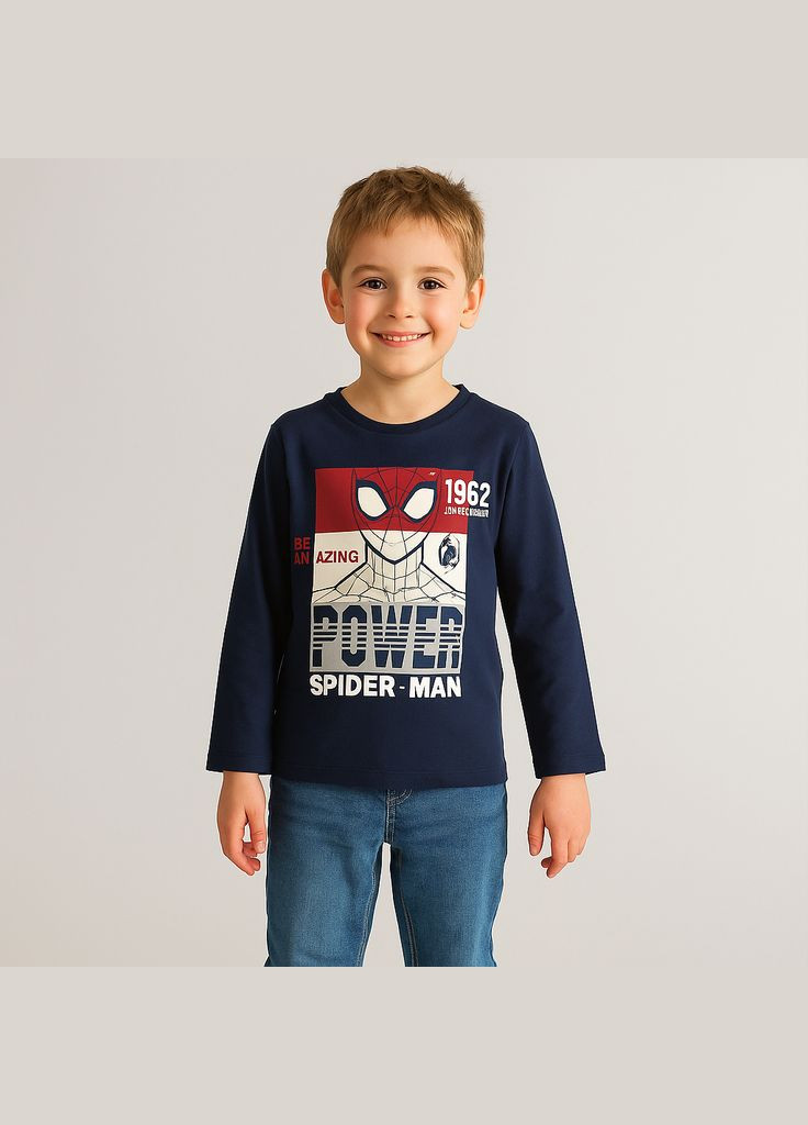 Кофта Spider Man (Человек Паук) HU10052 Disney Футболка (340960810)