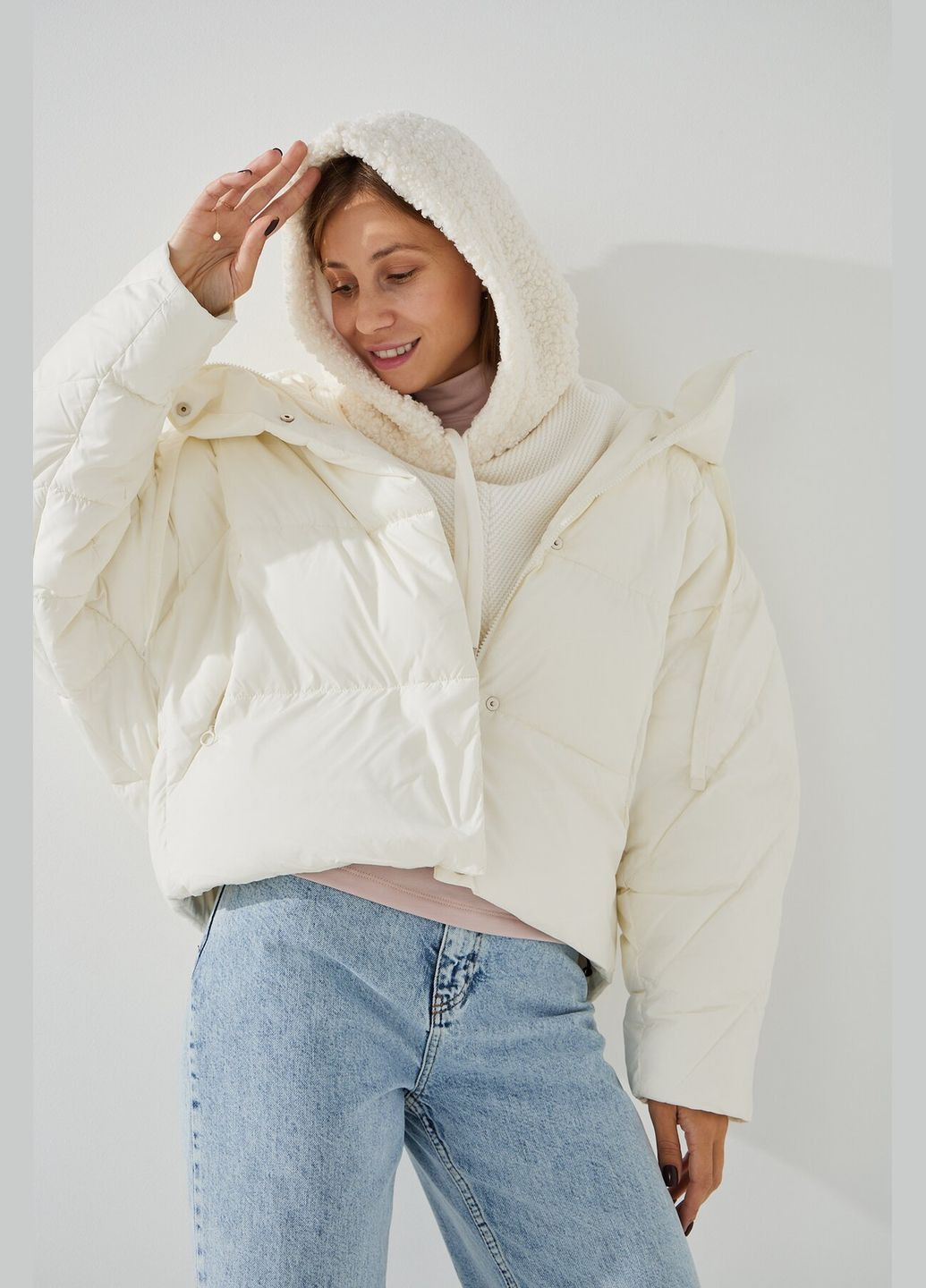 Капор женский Vilss Donna Молочный (2000990138545W) shop (2000990138545) Malisa (357437164)