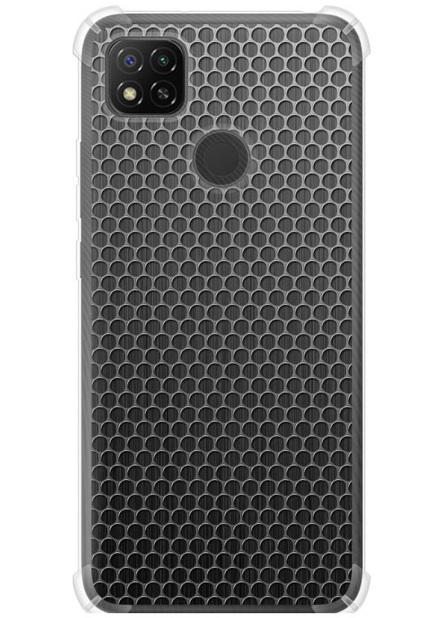 Силикон с усиленными углами чехол 'Ячейки' для Endorphone Xiaomi Redmi 9C (317571161)