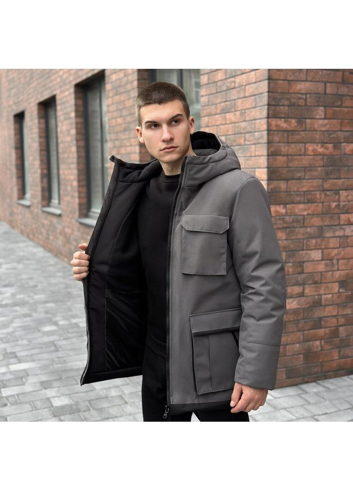 Парка Alpina Серо-черный Pobedov (369003804)