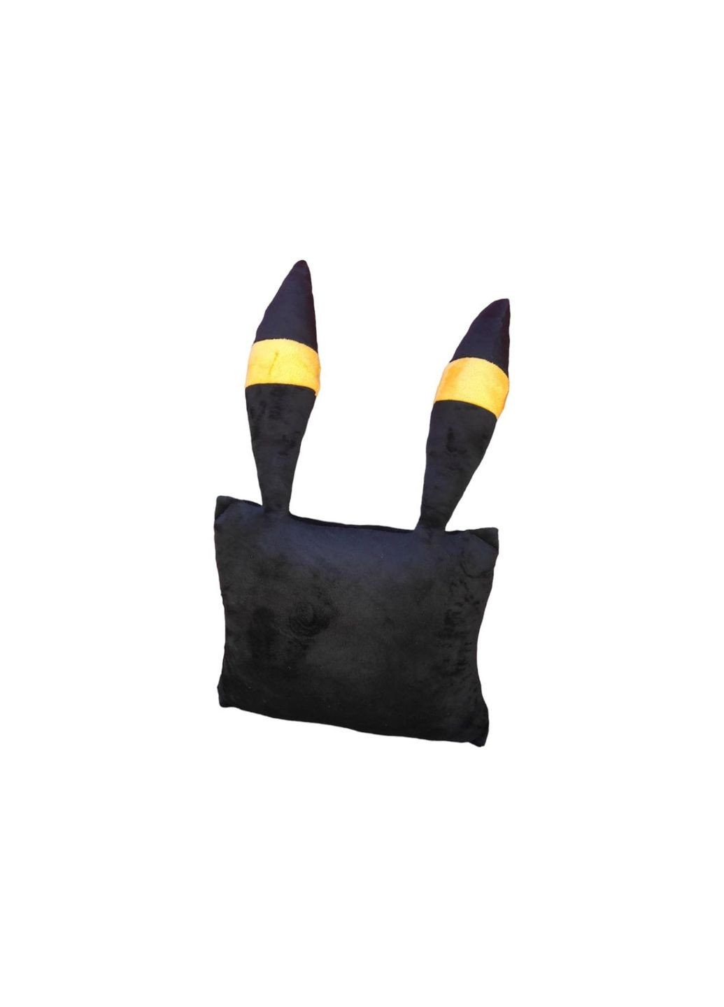 Плюшева подушка м'яка іграшка Покемон Пікачу чорна. No Brand (336960326)