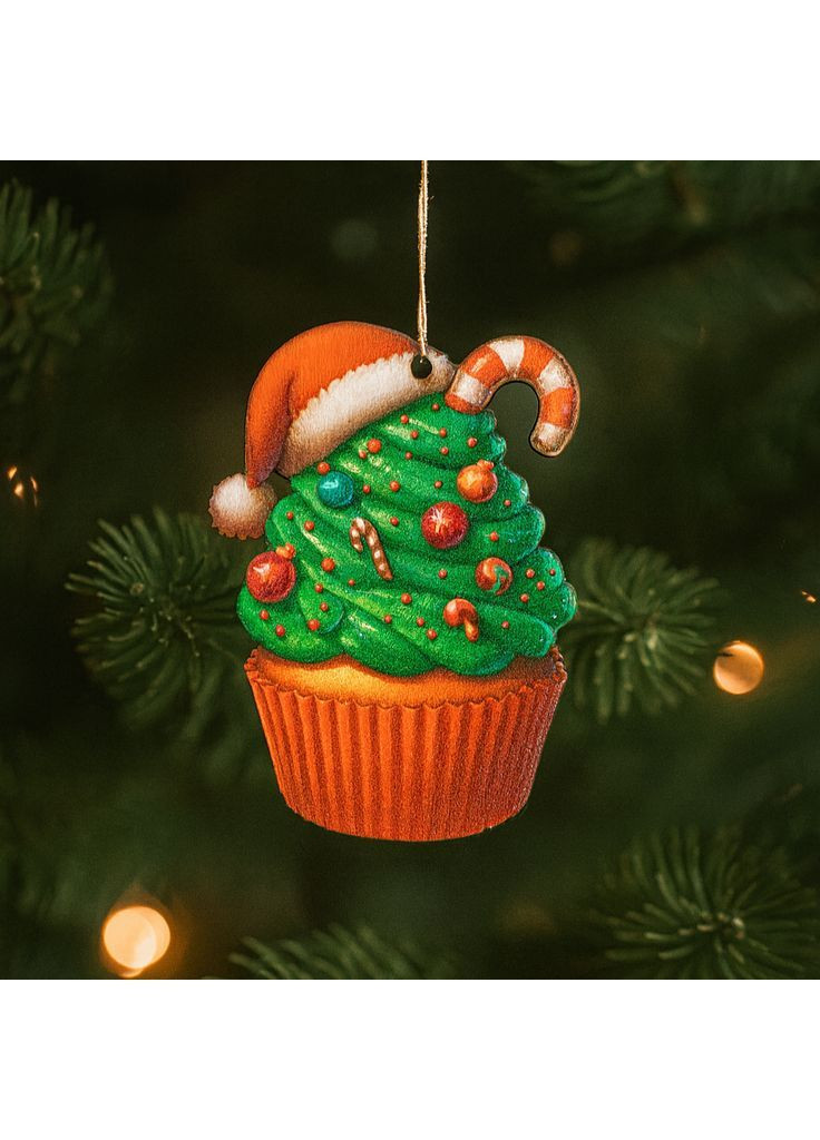 Декоративна іграшка-декор Кекс 7*5 см (DN-895) Luxyart (363987463)