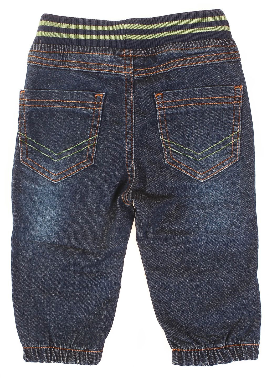 Голубые демисезонные брюки джинсовые 15kecpan84 Soobe