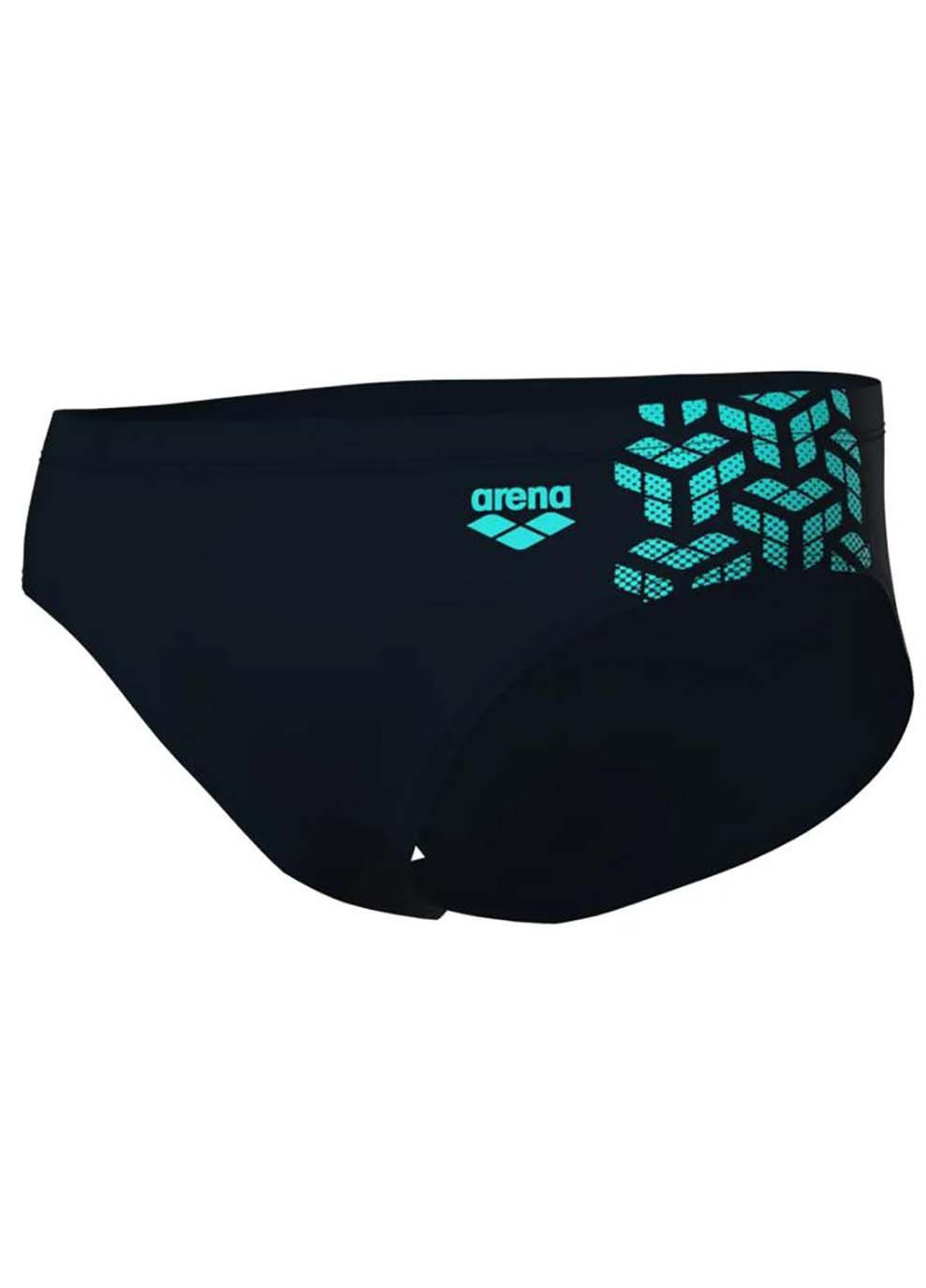 Мужские черные плавки-слипы kikko v swim briefs черный Arena