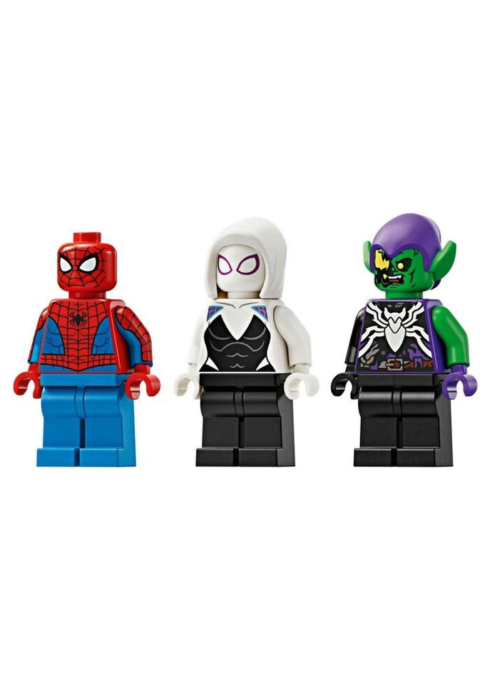 Конструктор Super Heroes Автомобиль для гонок Человека-Паука и Зеленый Гоблин с ядом Венома 227 деталей (76279) Lego (281425681)