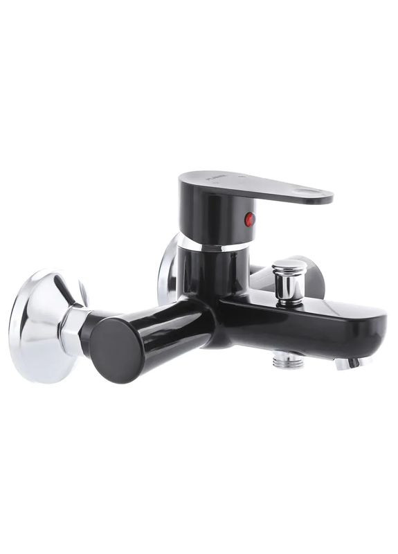 Змішувач для ванни VEGA-009 Чорний (без шланга і лійки) (PM0574) PLAMIX (321183913)