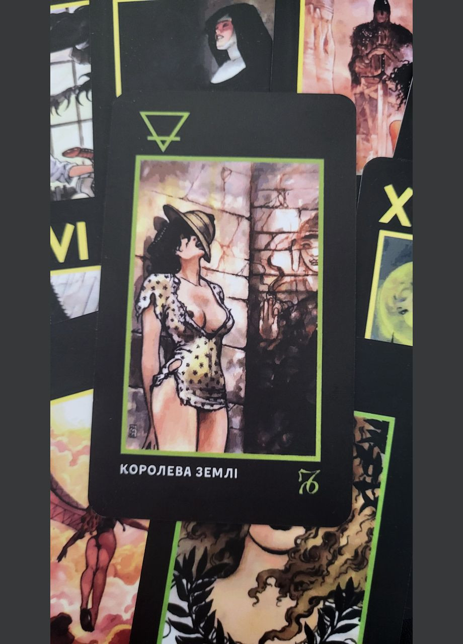 Карты Таро Манара Manara Tarot 78 карт на украинском No Brand (334889283)