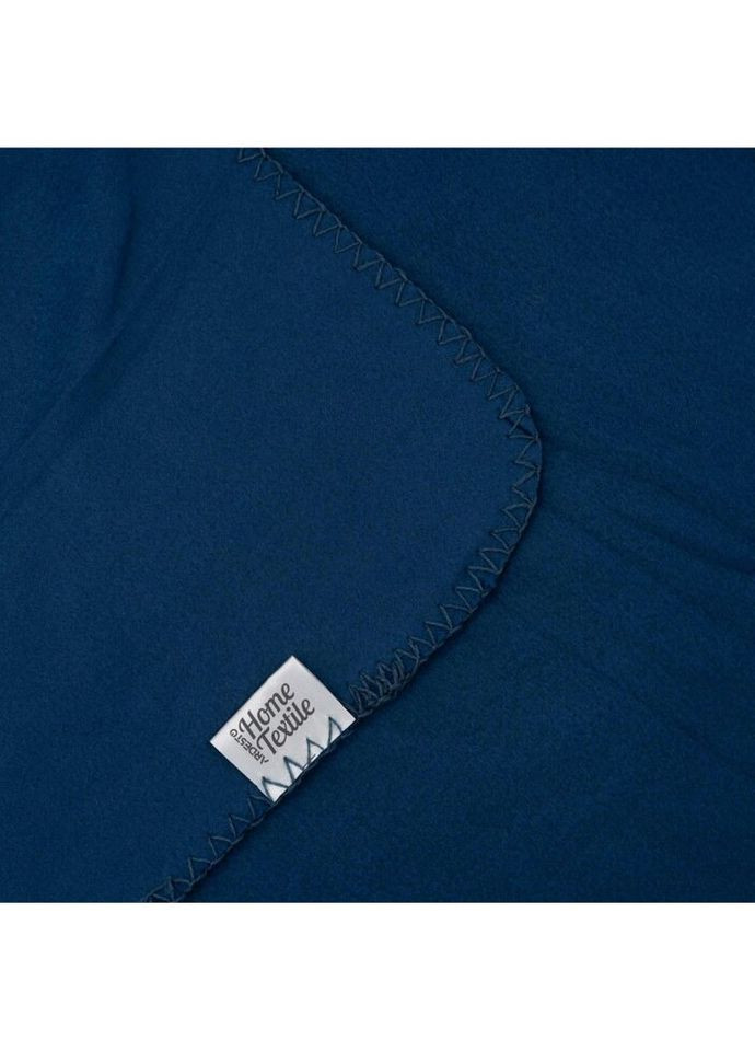 Плед Fleece ART-0710-PB 160х200 см синій Ardesto (335978634)