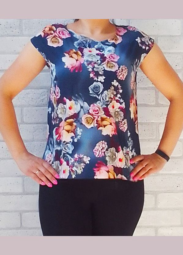 Модная женская легкая майка с принтом No Brand — 330253355