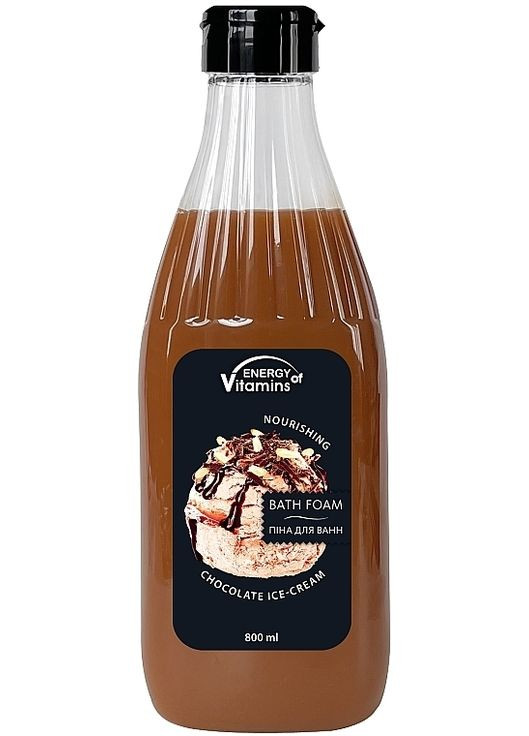 Пена-шейк для ванн "Шоколадная" 800ml (574673-31020773) Energy of Vitamins (368645742)