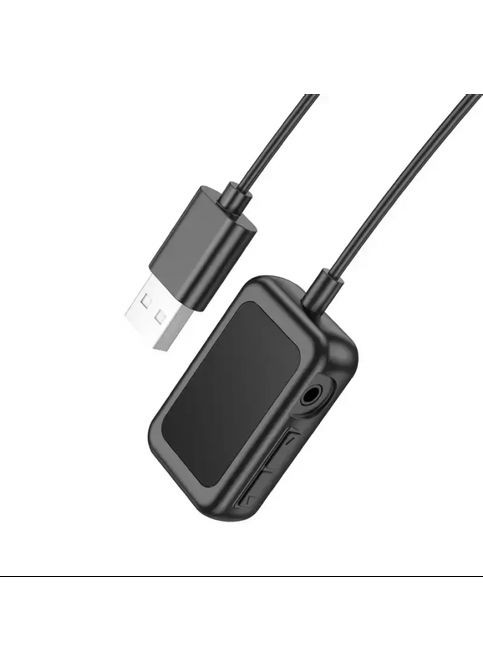 Автомобильный FM модулятор Borofone BC49 June USB трансмиттер с Bluetooth V5.3 Aux (323485981)