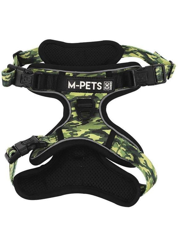 Hiking Camouflage Dog Harness - Шлея анатомічна з принтом камуфляж для маленьких, середніх і великих порід собак - S/30-45 см M-Pets (336183153)