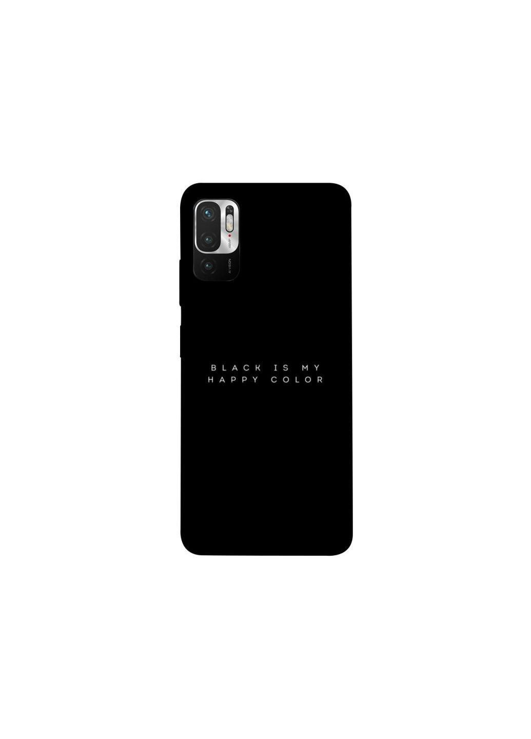 Чохол на Xiaomi Redmi Note 10 5G Black color Frontalka (363899244)