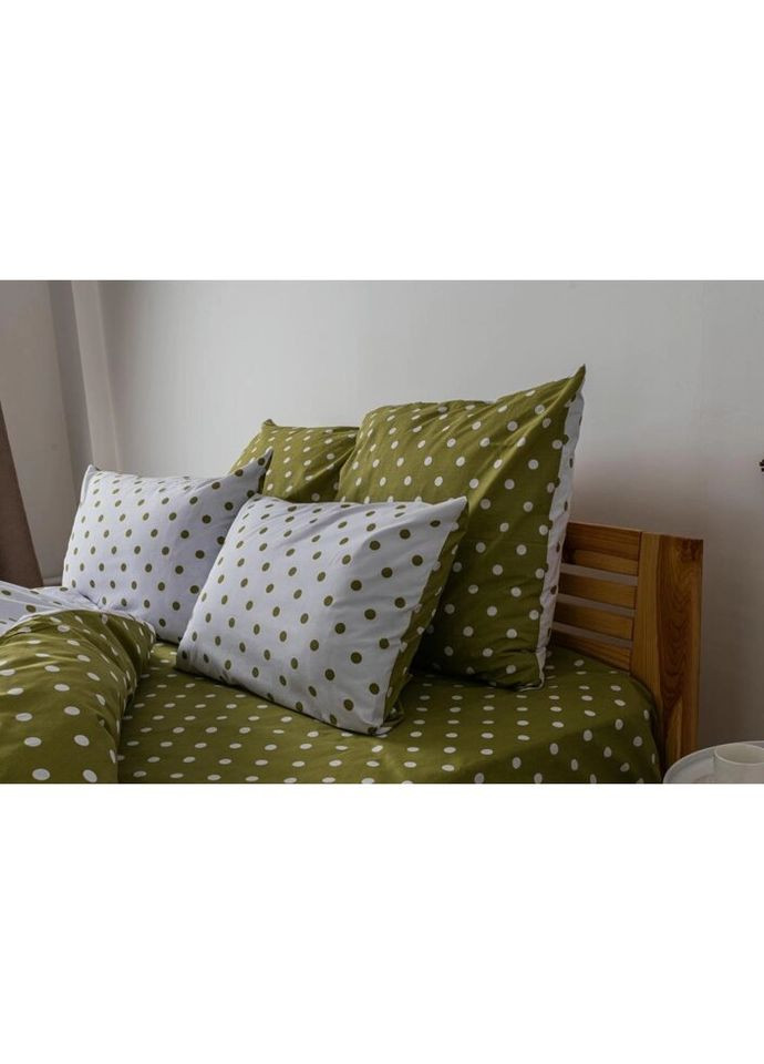 Постельное белье евро Olive Dots 2-00880-25060 200х215 см ТЕП (336328256)