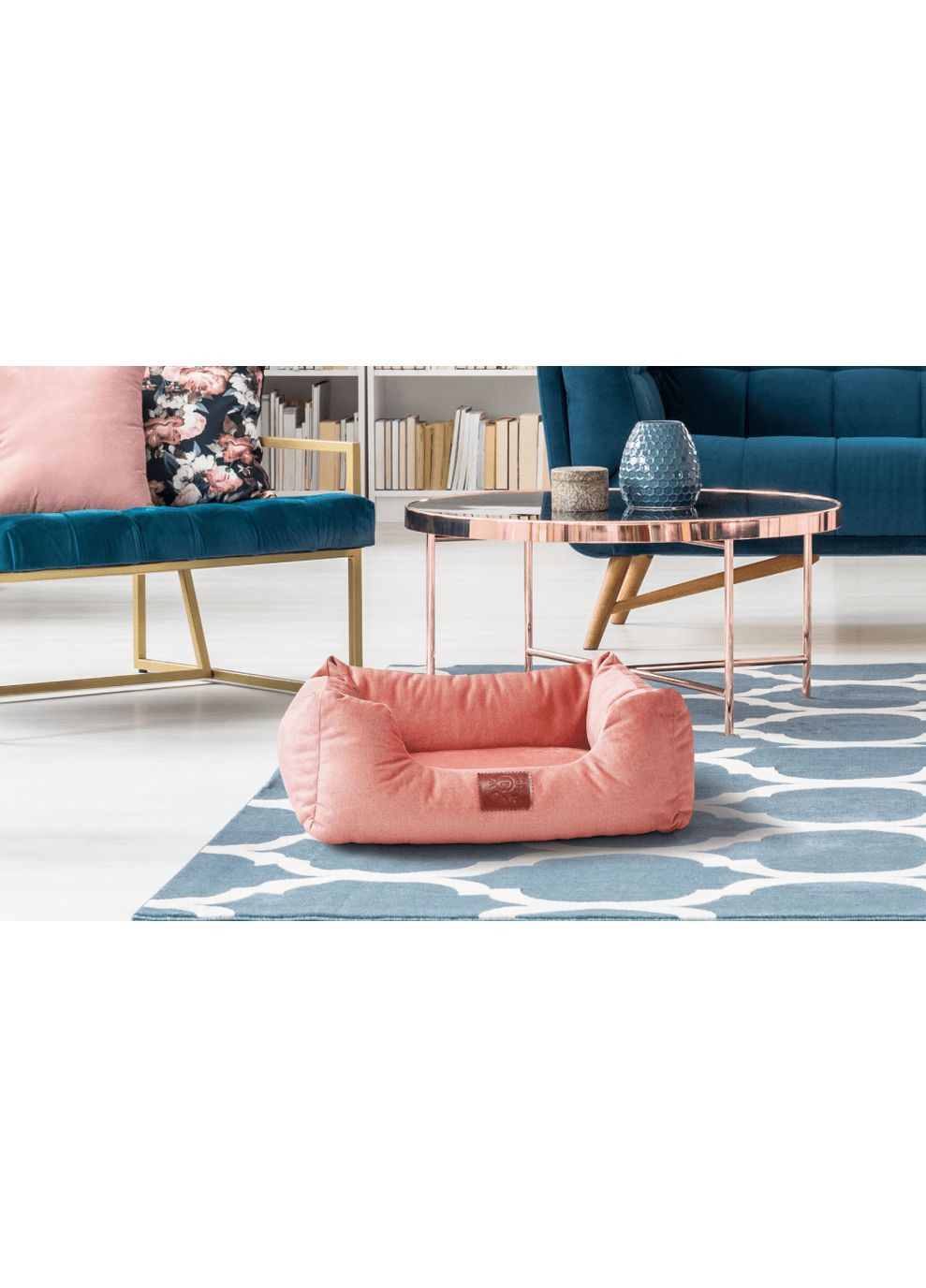 Лежак для животных Happiness - Rosy brown 120x80 Come-for (371652345)