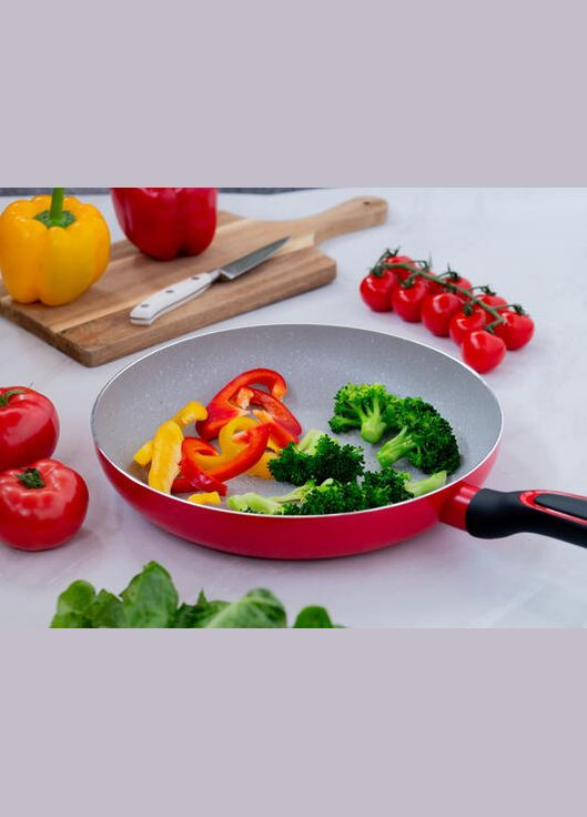 Сковорода MG-1178/26см/ИНДУКЦИЯ/мраморное антипригар. Magio (324621282)