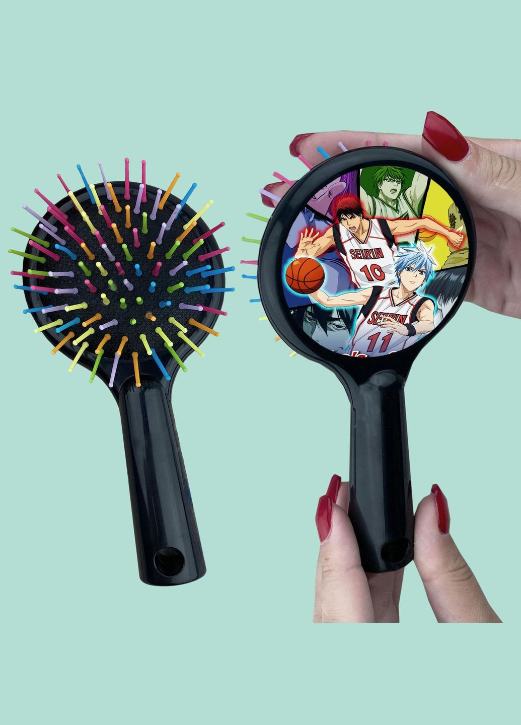 Гребінець для волосся Аніме Баскетбол Короко #0008 чорний No Brand (315046931)