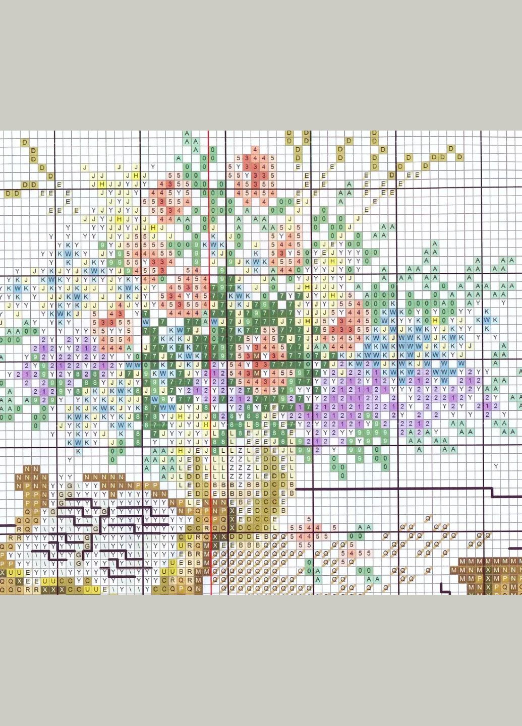 Набір для вишивання за нанесеною на канву схемою "Grand piano". AIDA 14CT printed, 22*30 см Joy Sunday (313614684)