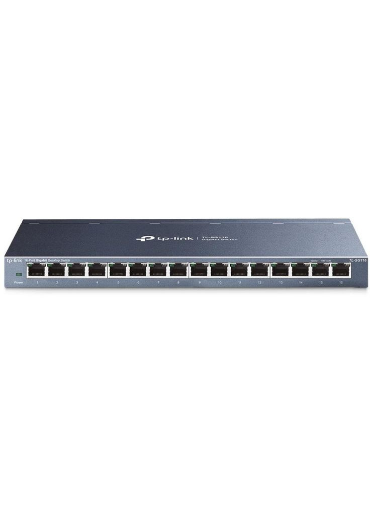 Комутатор TL-SG116, 16 x 10/100/1000 RJ45, некерований TP-Link (316631440)