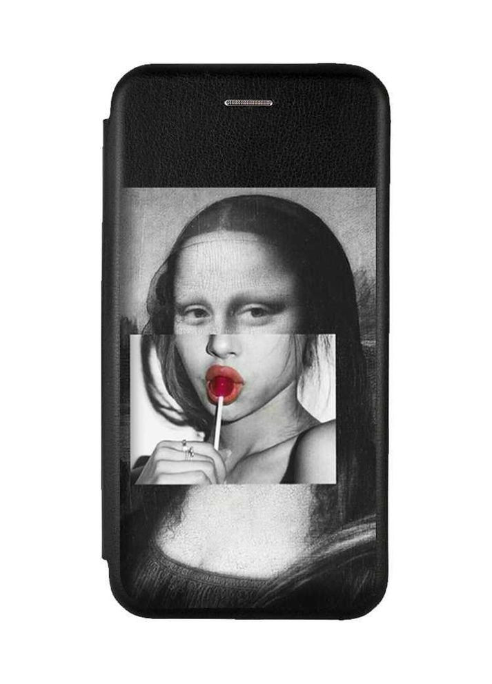 Чохол-книжка з малюнком для Xiaomi Redmi Note 13 Pro 5G Чорний:: Сучасна Мона Ліза (принт 351) Creative (355392996)