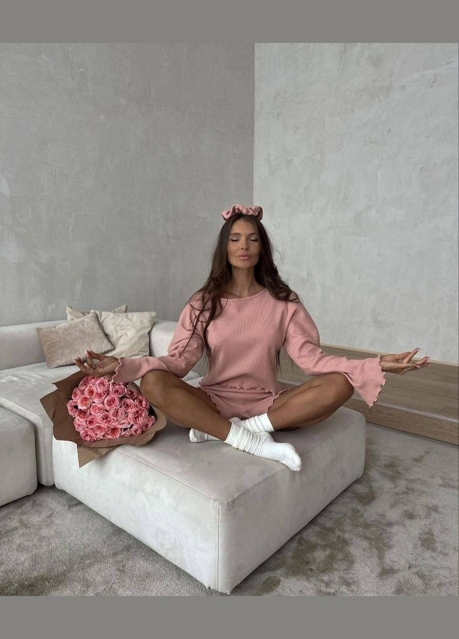 Пудровая пижама No Brand