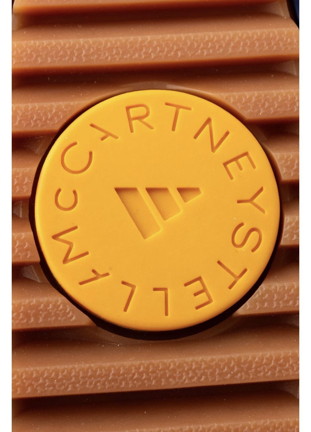 Синие стильные зимние кроссовки/сапоги от &stella mccartney adidas