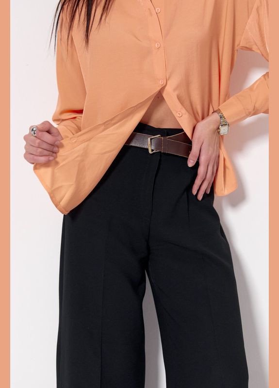 Помаранчева сорочка вільного силуету ARTMON