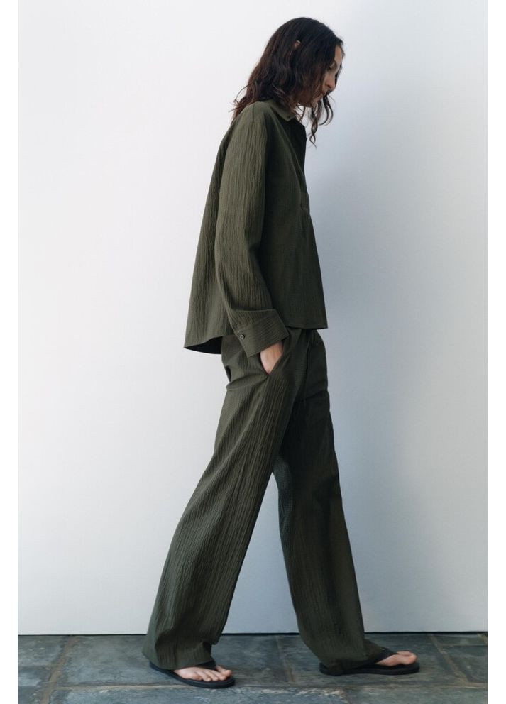 Бавовняні штани 7563/244/505 Zara (370205341)