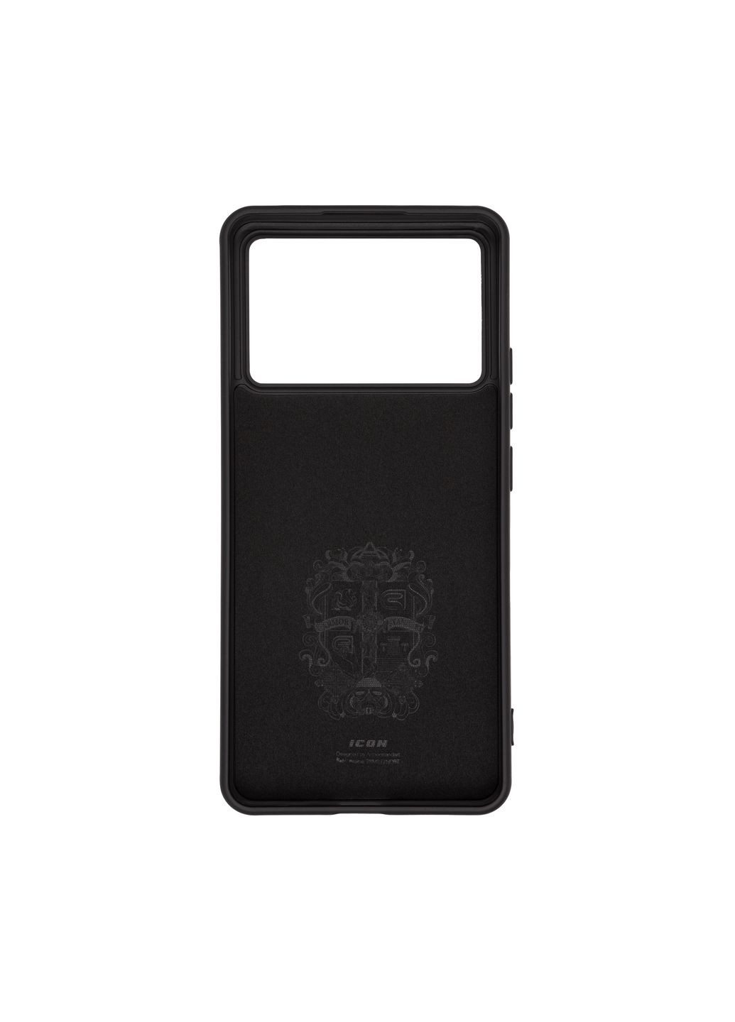 Панель ICON Case для Xiaomi Poco X6 Pro 5G Black (ARM73365) ArmorStandart (280439292)