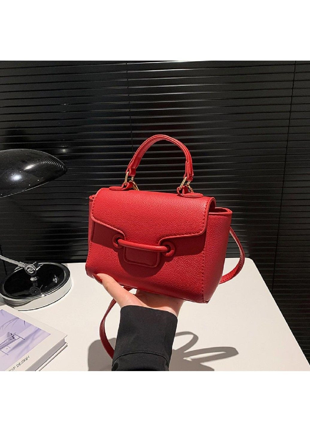 Міні-сумочка через плече з екошкіри P2-8579R Lilly (369892867)