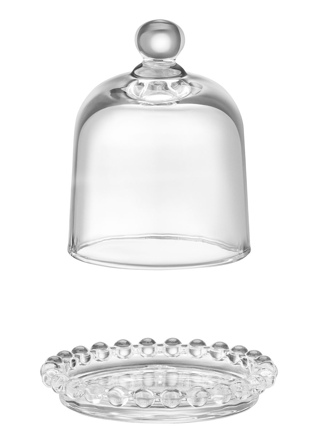 Лимонниця з кришкою, 9 см, скло AR2603L Ardesto (335081148)