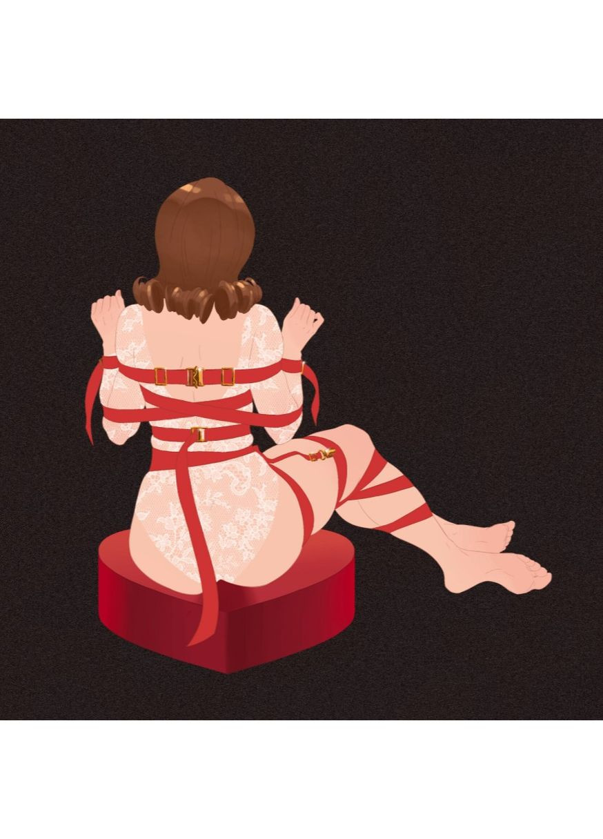 Фиксатор бондаж с бантом для верхней части тела Bowknot, UPKO (372511645)