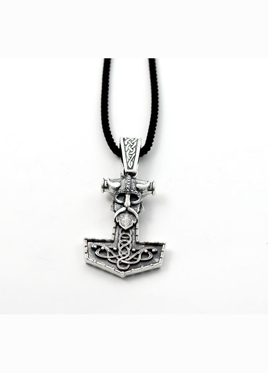 Кулон молот Тора 6325 Maxi Silver (337133519)