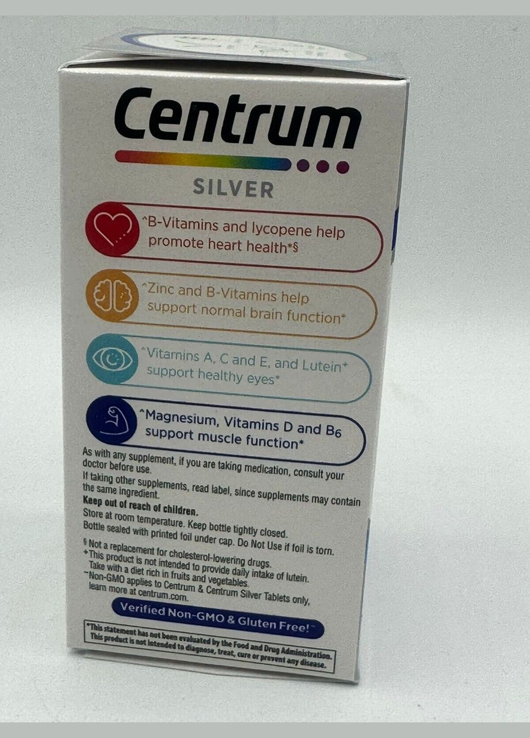 Витаминноминеральный комплекс для мужчин старше 50 лет Silver Men 50+ (100 таблеток на 100 дней) Centrum (280265991)