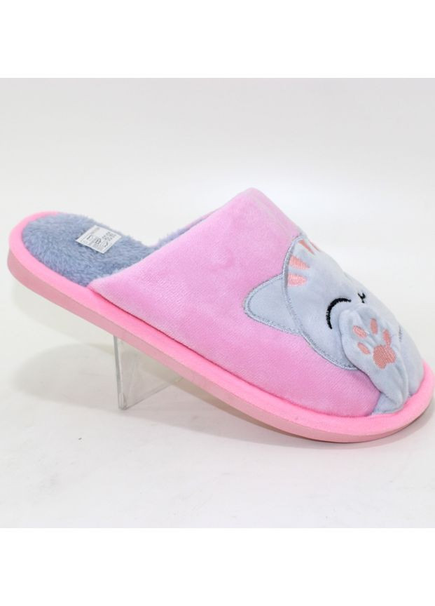 Розовые женские домашние тапочки Fashion
